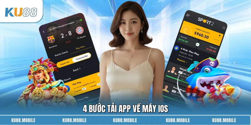 4 bước tải app về máy iOS