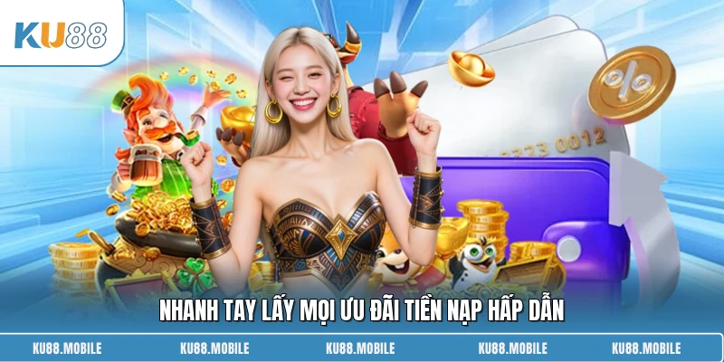 Nhanh tay lấy mọi ưu đãi tiền nạp hấp dẫn